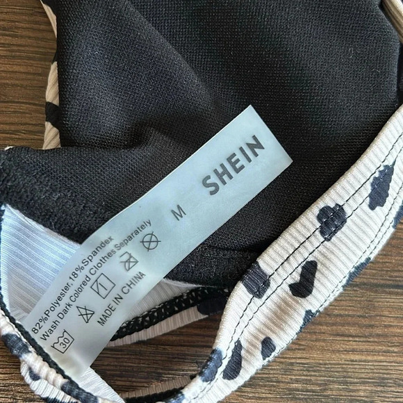 Bundle of 2 SHEIN Animal Print Bikini Tops | Bikini Tops | Swim | Animal Print - Picture 4 of 9